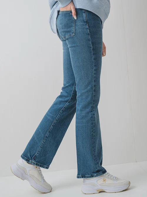 Tommy Hilfiger Blugi bootcut cu 5 buzunare