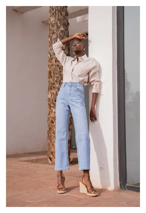 Blugi dama ankle straight, Oraije