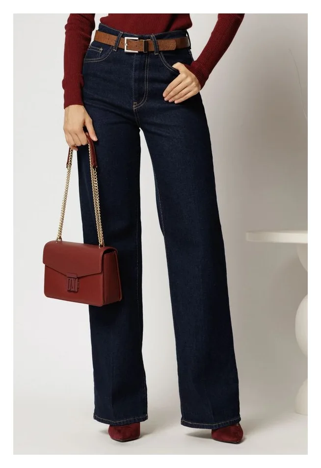 Croi larg cu curea, dyfashion