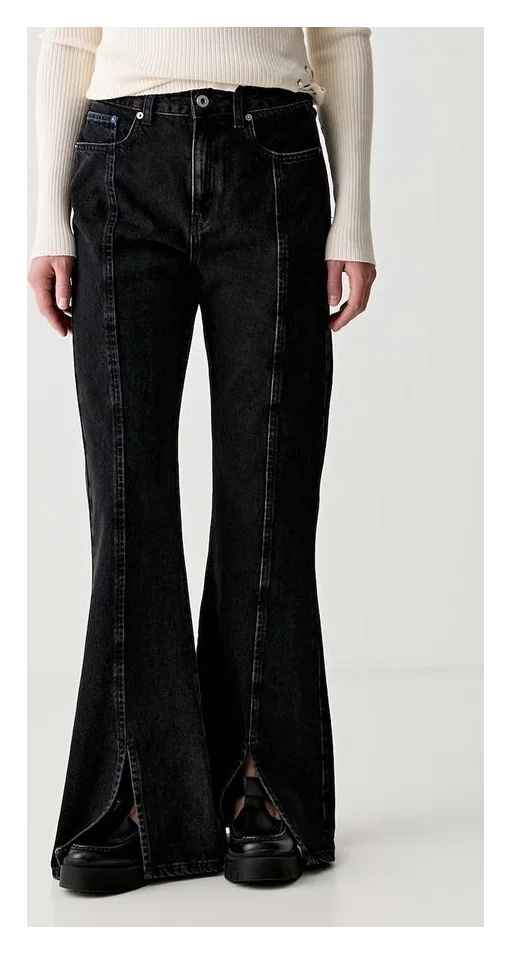 Karl Lagerfeld Jeans evazati, talie inalta