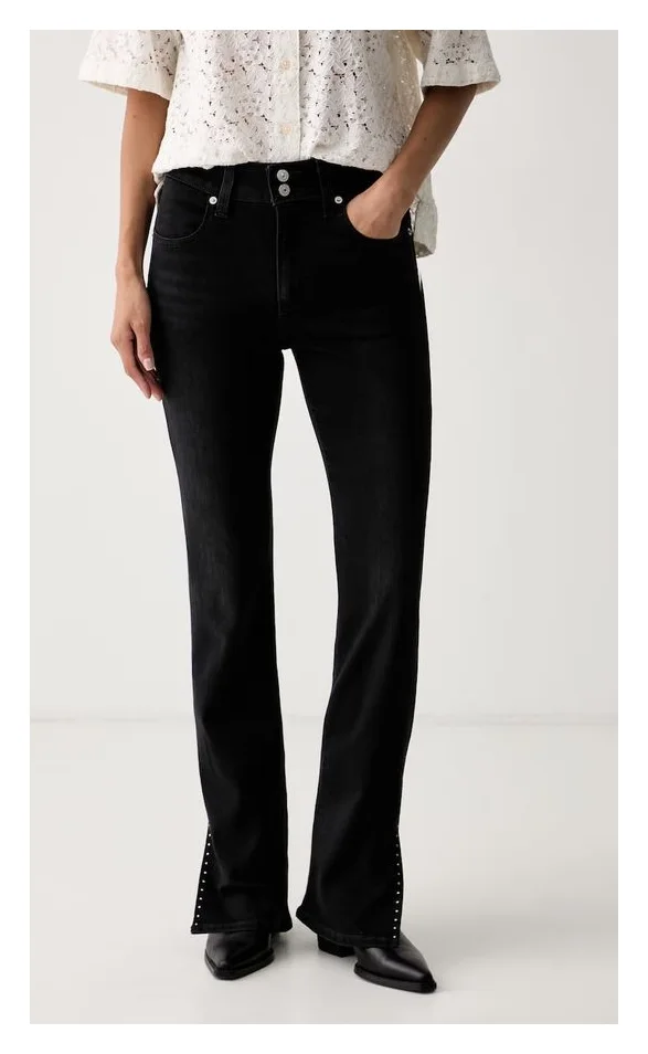 Levi's 725 Studded Slit Hem